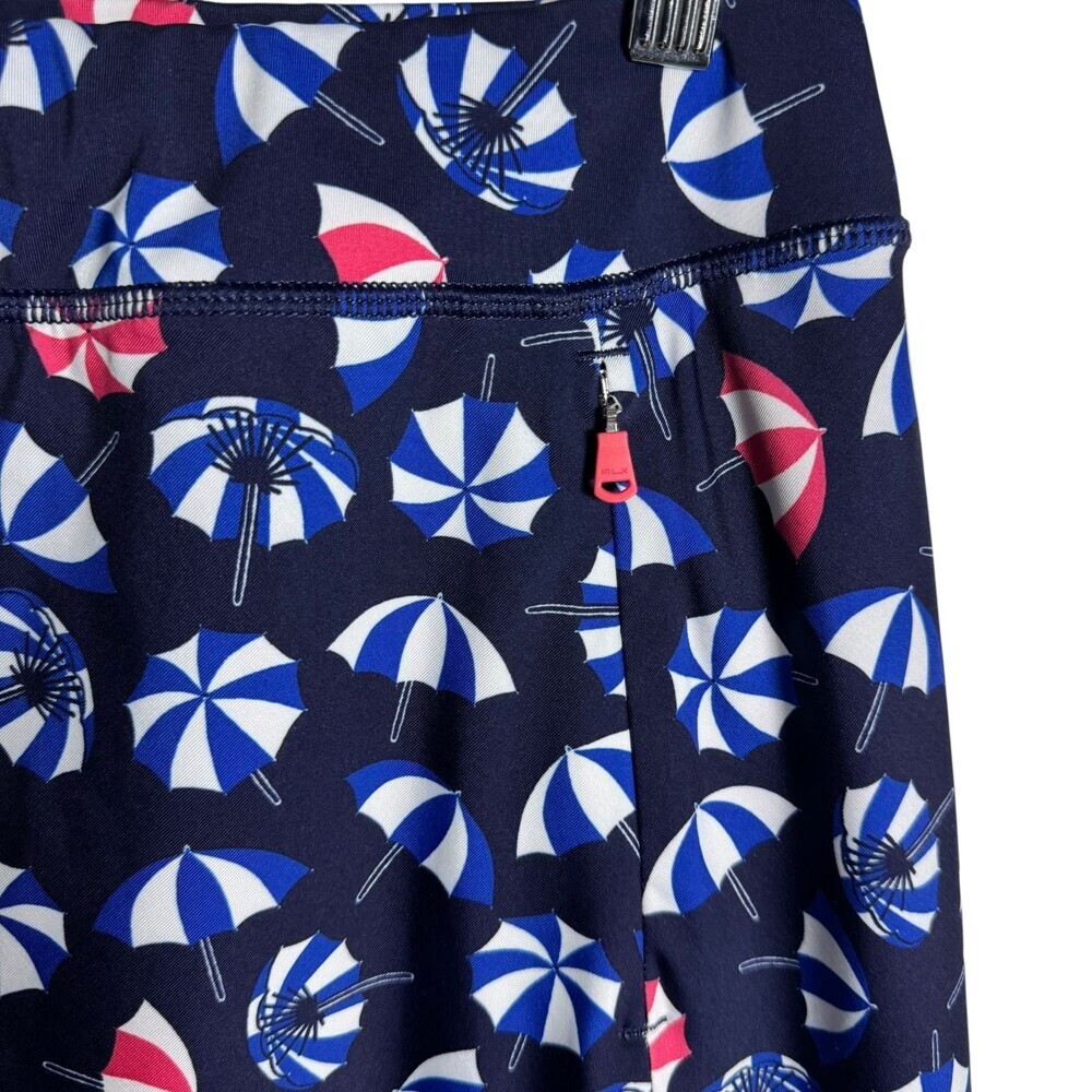 Ralph Lauren RLX Beach Umbrella Print Golf Skort skirt shorts Womens size small - Picture 3 of 9